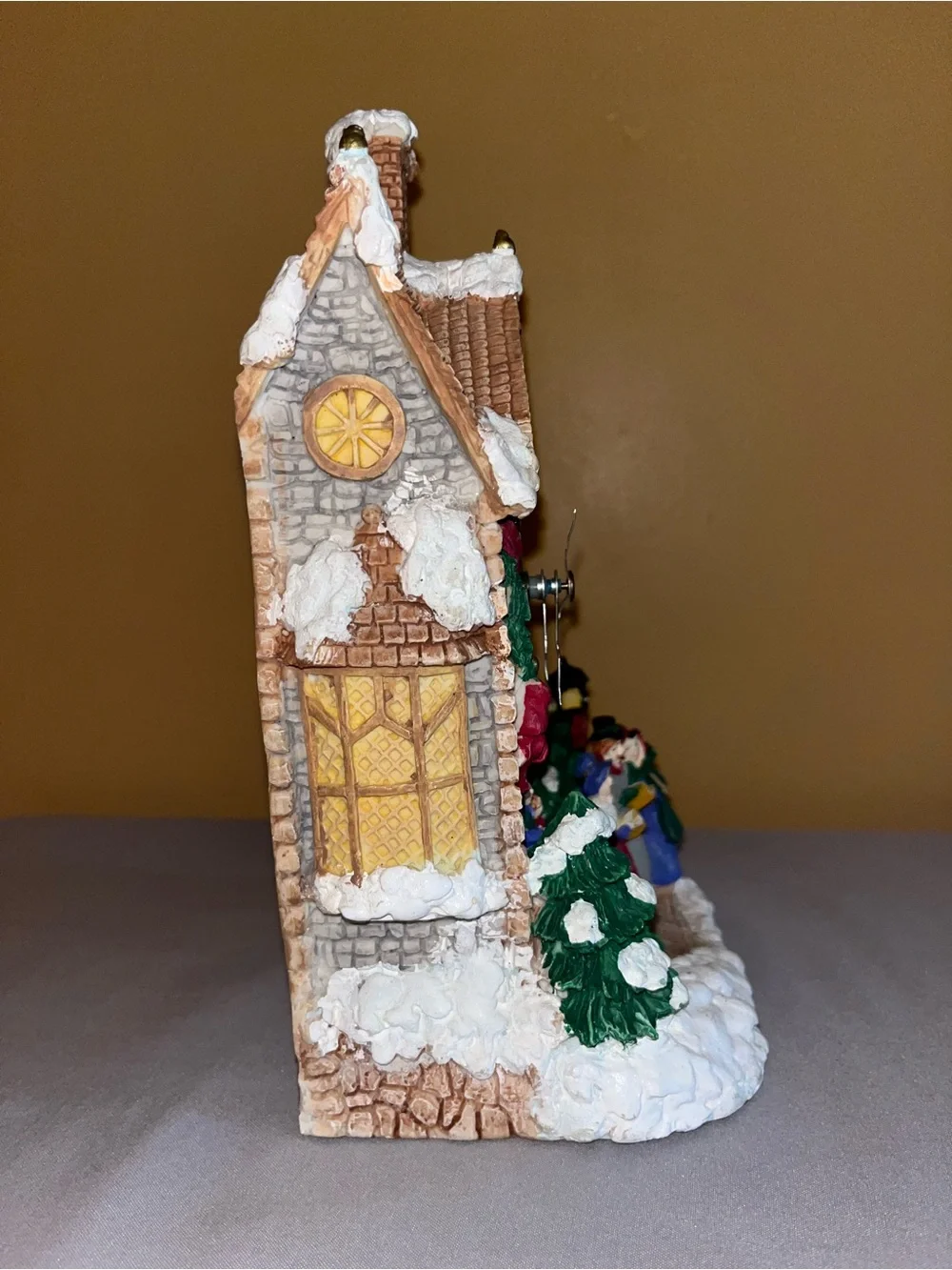 Vintage 1996 Victorian Style Avon Holiday Melody Christmas Clock Tested/Works